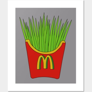 French fries Posters and Art